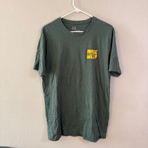 MadeWest Brewing Co‎ Bigfoot Graphic T-Shirt Forest Green Mens Large